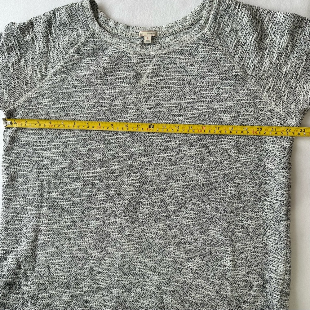 GAP Vintage 90s Textured Knit Crewneck Dress Gray Women’s Tall Size LT - Picture 7 of 7
